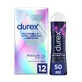 Durex Invisible Extra Lubricated 12 презервативов + Perfect Connection Lube 50 мл