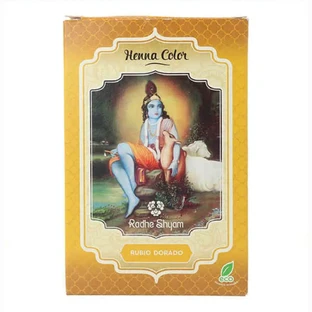 Pusiau laikinas dažas Хна Radhe Shyam Golden Blonde (100 г)