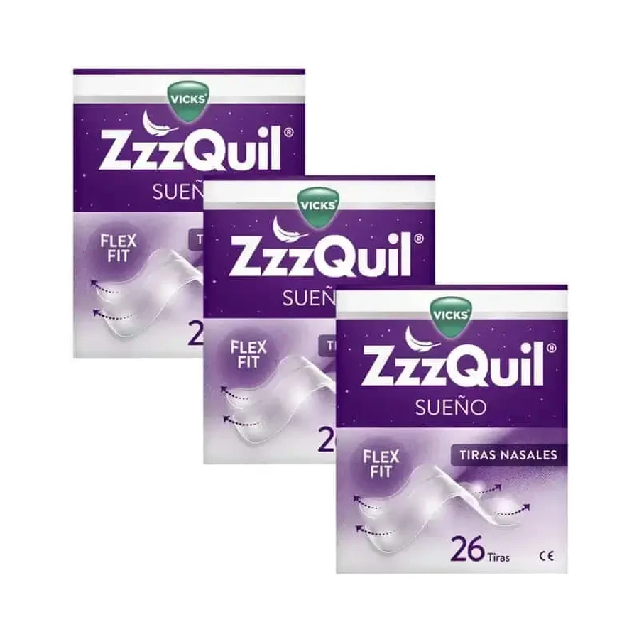 Назальные полоски Zzzquil Sleep, дышите и спите лучше, 3X26 полосок: цены и характеристики