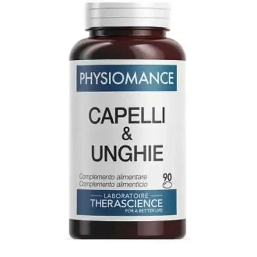 Therascience Physiomance волосы и ногти 90 капсул: цены и характеристики