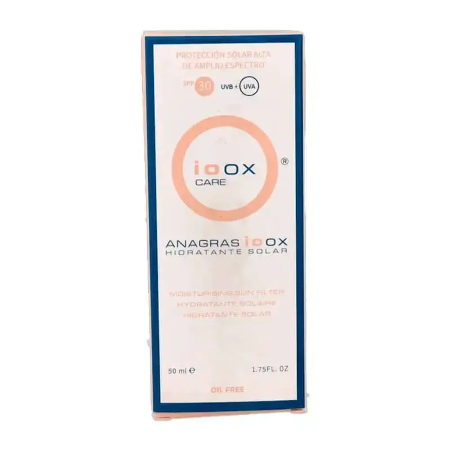 Зволожуючий сонцезахисний крем Ioox Anagras SPF30 50 мл: ціни та характеристики