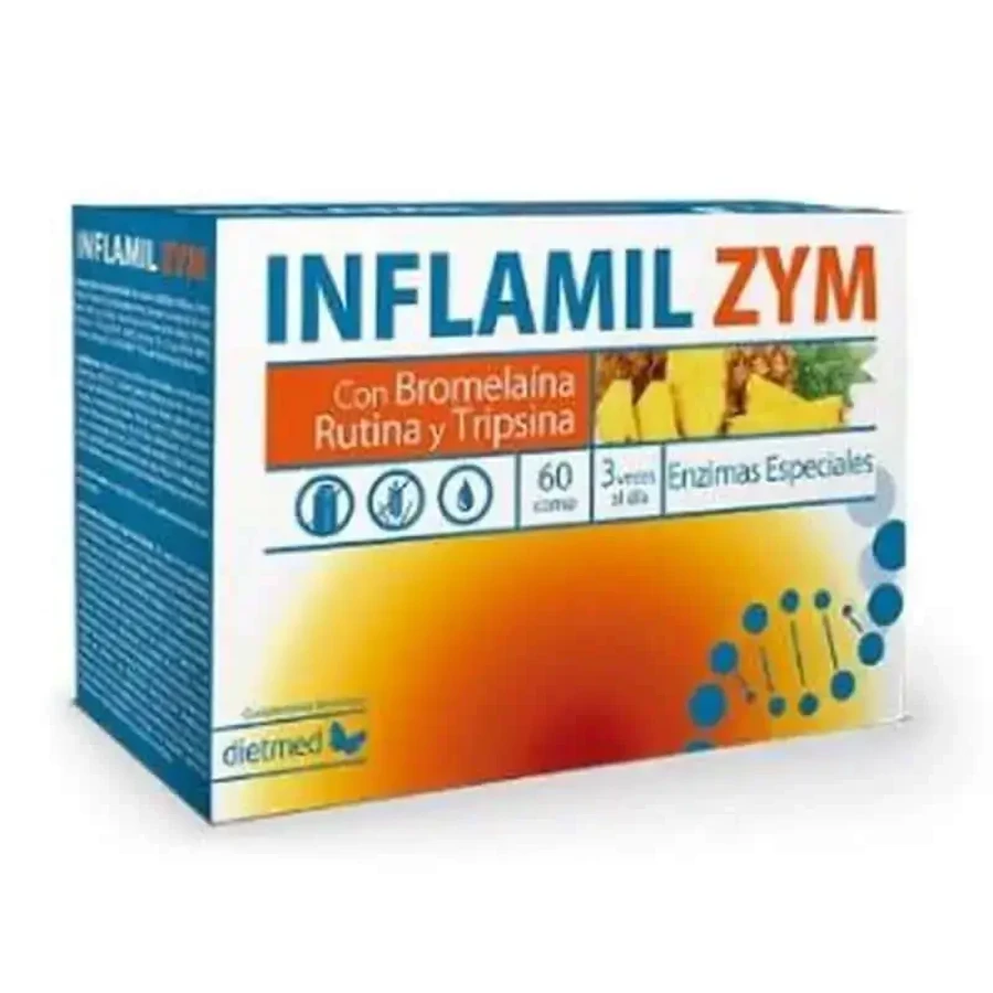 Dietmed Inflamil Zym 60Comp.: ціни та характеристики