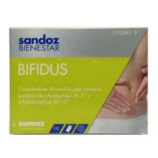 Sandoz Bienestar Bifidus разова доза 10 пакетиків