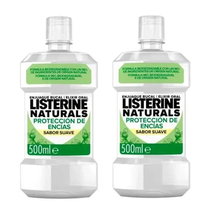Listerine Duplo Naturals Gingival Mouthwash, 2 x 500 мл