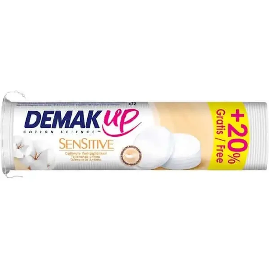 Demak'Up Sensitive Round, 72 шт.: ціни та характеристики