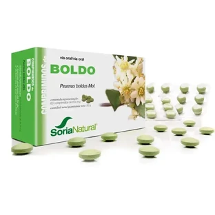Soria Natural Болдо 600 мг, 60 таблеток по 600 мг