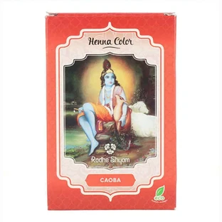Pusiau laikinas dažas Henna Radhe Shyam Shyam Henna Mahon (100 г)