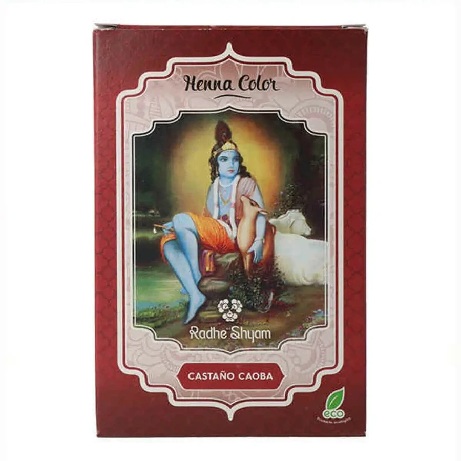 Pusiau laikinas dažas Henna Radhe Shyam 001320001 Mahon Chestnut (100 г): ціни та характеристики