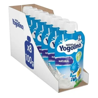 YOGOLINO Пакет натуральных саше без сахара, 100 г х 8 шт.