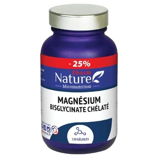 Pharm Nature Micronutrition Магния бисглицинат хелат 120 капсул
