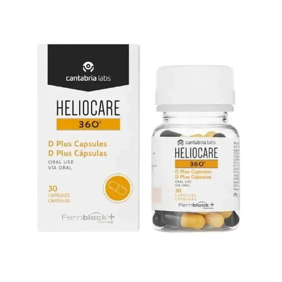 Heliocare 360° D Plus, 30 капсул: цены и характеристики