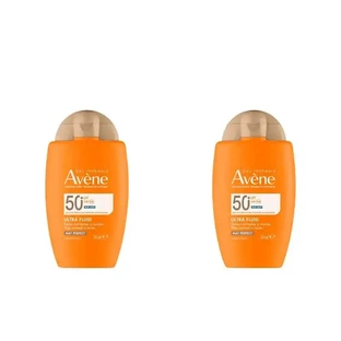 Avene Ultra Fluid Mat Perfect Color Mat Perfect Color Spf50+, 2X50 мл, Ultra Fluid Mat Perfect Color Spf50+, 2X50 мл