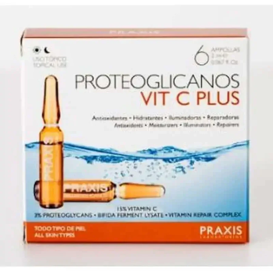 Praxis Proteoglycans Vit C Plus 6Amp.: цены и характеристики