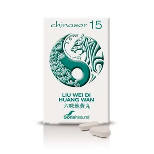 Soria Natural Chinasor 15 Liu Wei Di Huang Wan, 30 таблеток