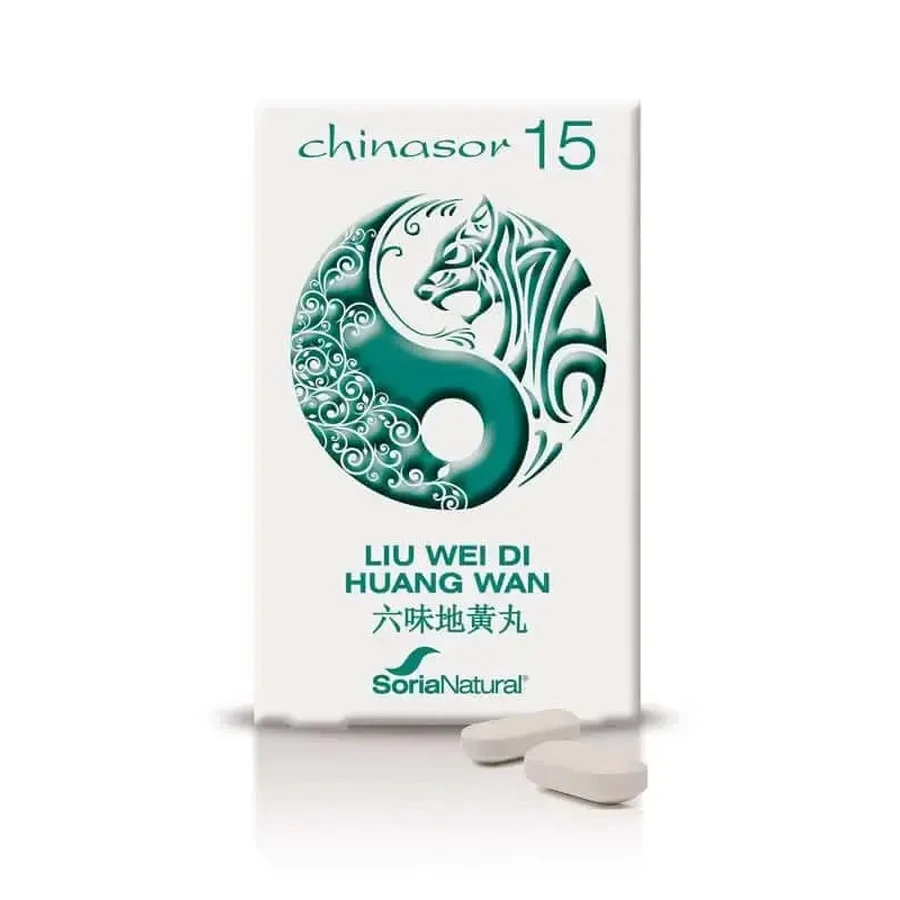 Soria Natural Chinasor 15 Liu Wei Di Huang Wan, 30 таблеток: ціни та характеристики