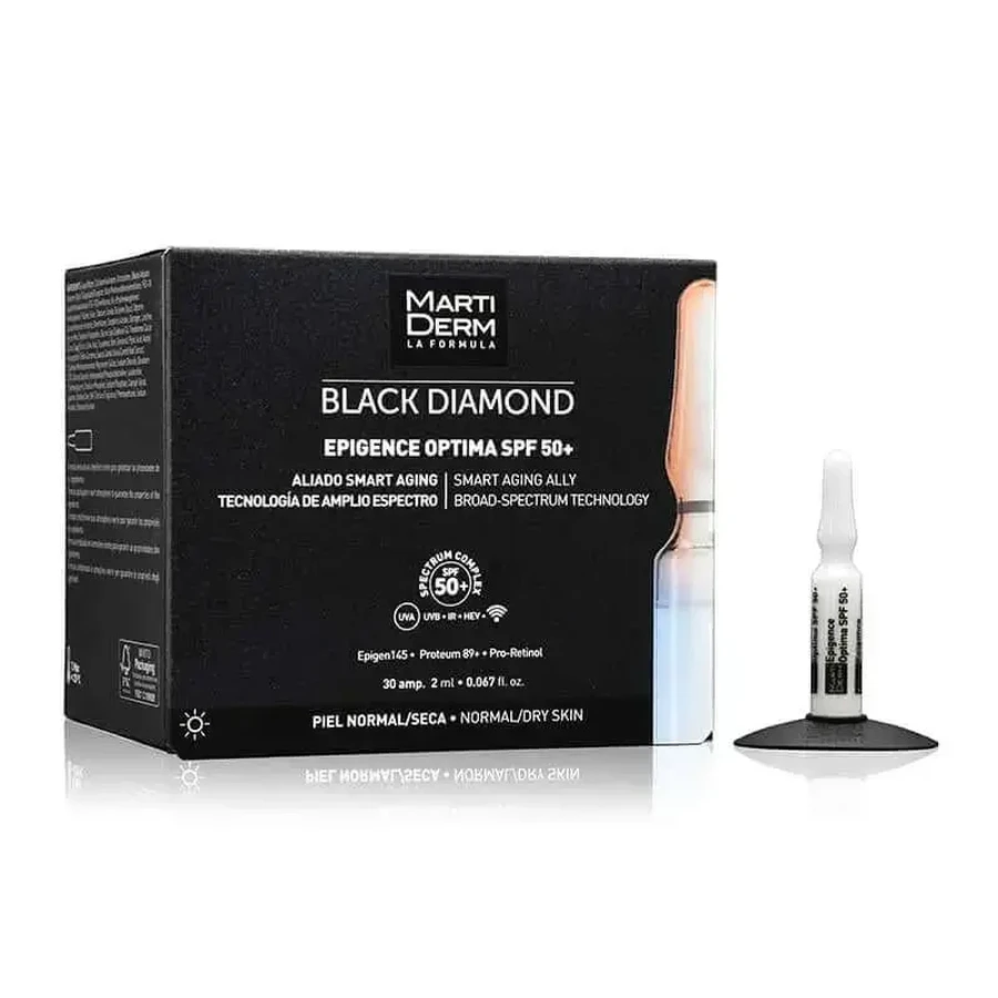 Martiderm Black Diamond Epigence Optimum SPF 50 30 ампул x 2 мл: цены и характеристики