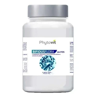 Фитовит Бифидусфлора Фитофлора без ароматизаторов, бутылка 60 капсул