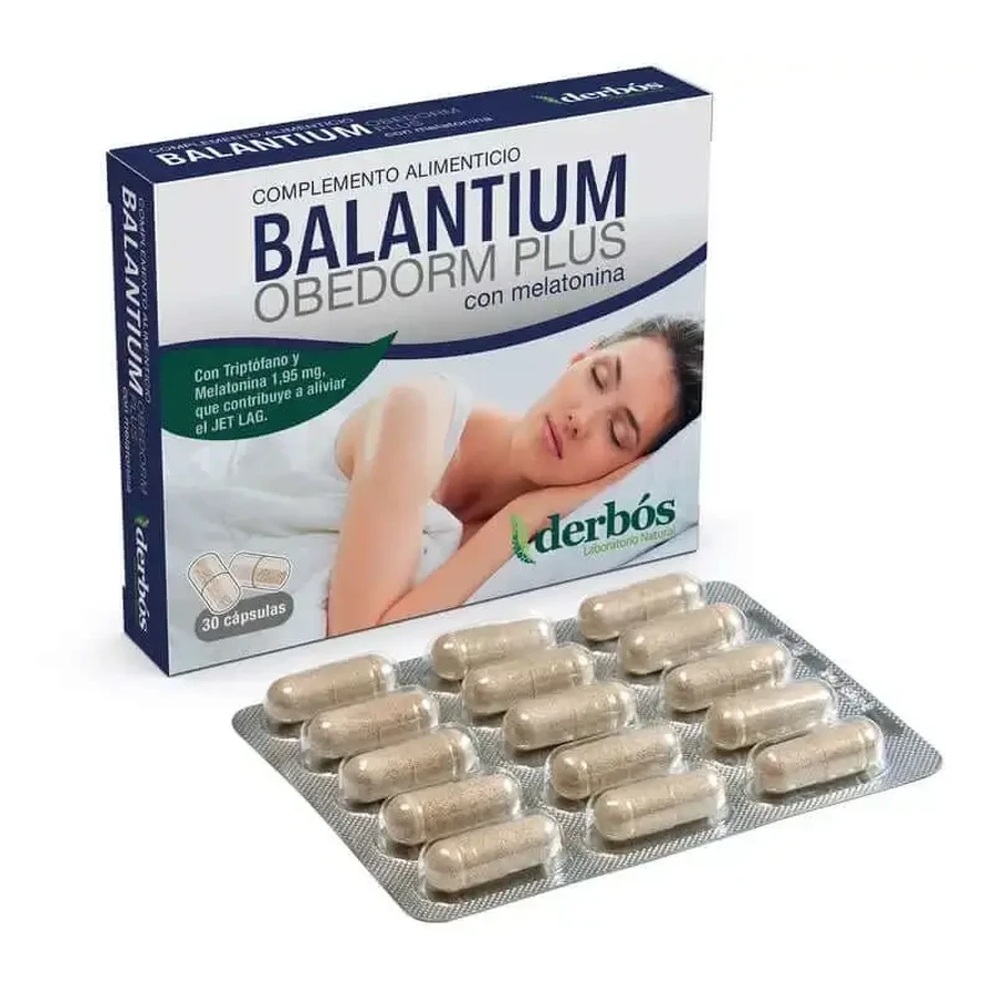 Dherbos Balantium Oberdorm Plus, 30 капсул: цены и характеристики