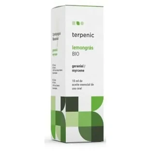 Эфирное масло для пищевых продуктов Terpenic Lemongrass Bio 10 мл.