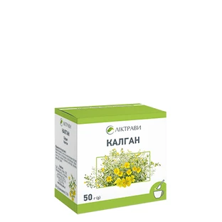 Калган корневища 50 г пачка, с внутр. пакетом
