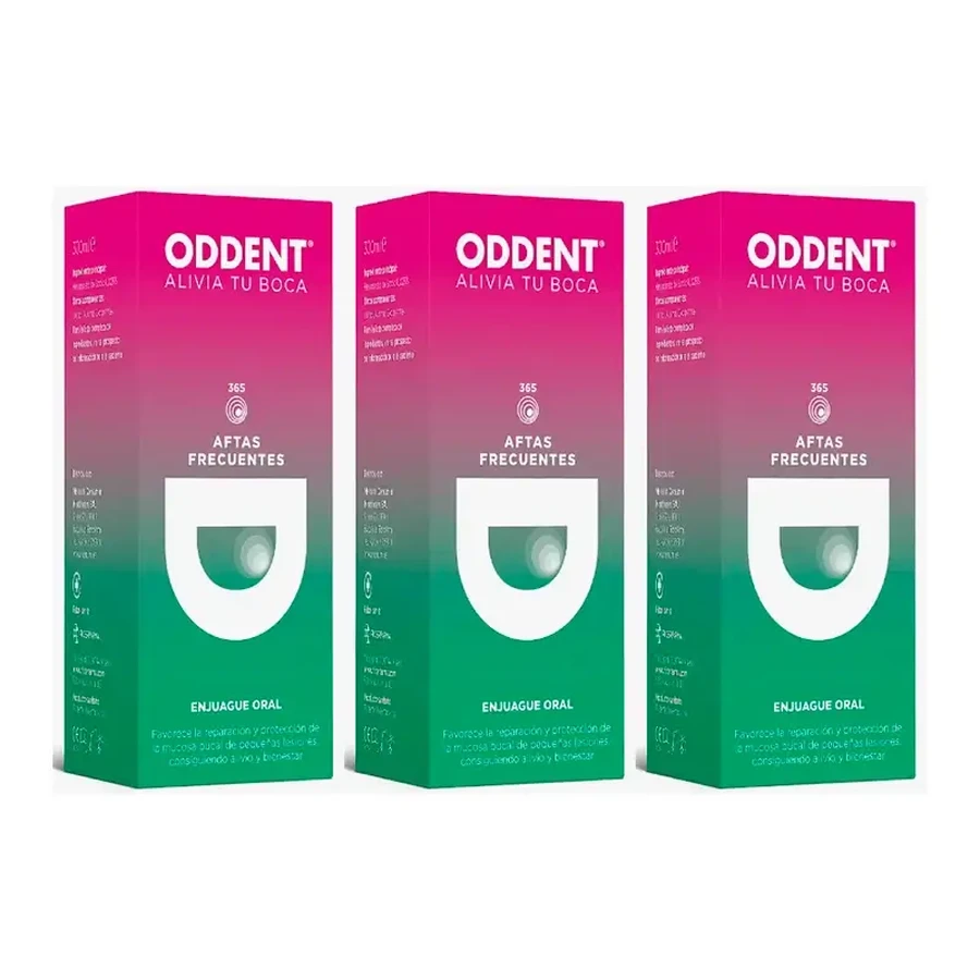 Ополіскувач для порожнини рота Oddent Triplo 3 x 150 мл: ціни та характеристики