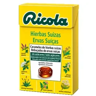 Ricola Швейцарские травы Конфеты без сахара 50 г