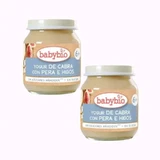 Babybio Козий йогурт с сывороткой и инжиром, упаковка 2 x 130 г