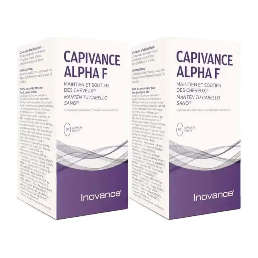 Ysonut Capivance Alpha F, упаковка 2 x 60 капсул: цены и характеристики