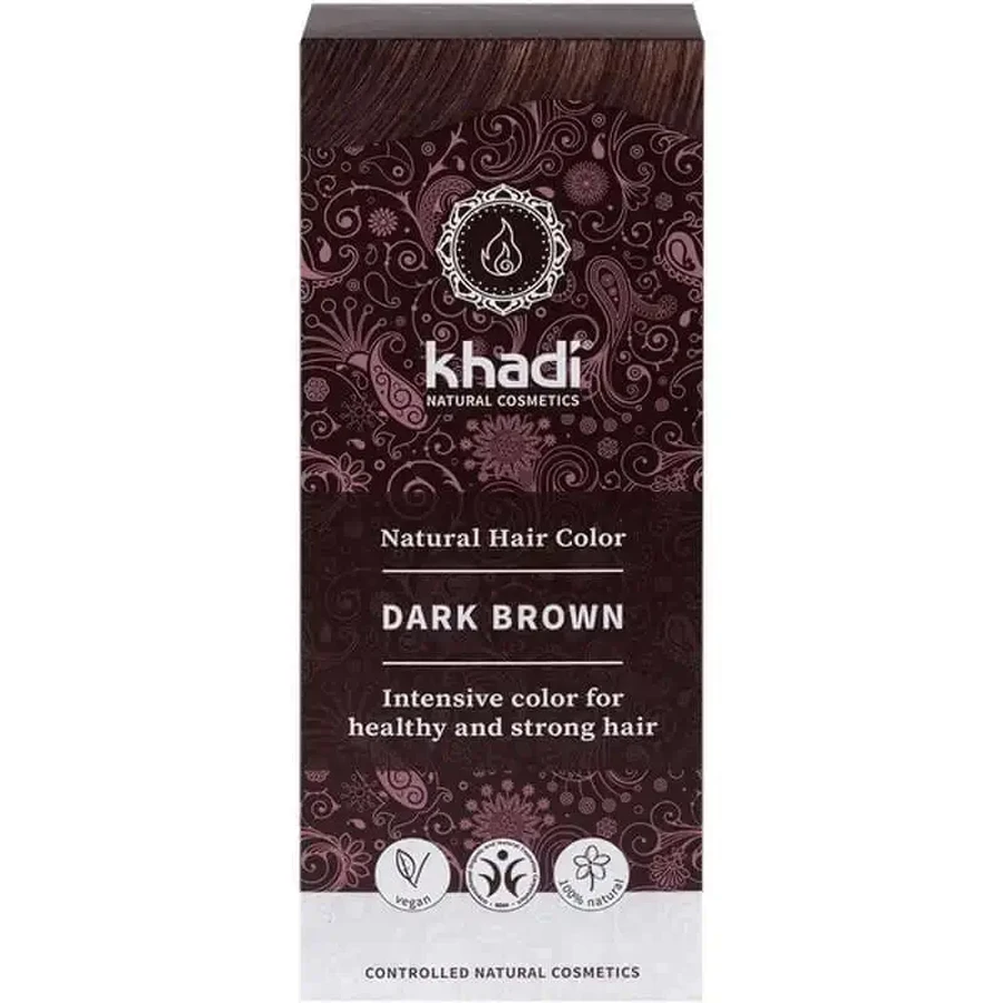 Khadi Herbal темно-коричневого цвета, 100 г: цены и характеристики