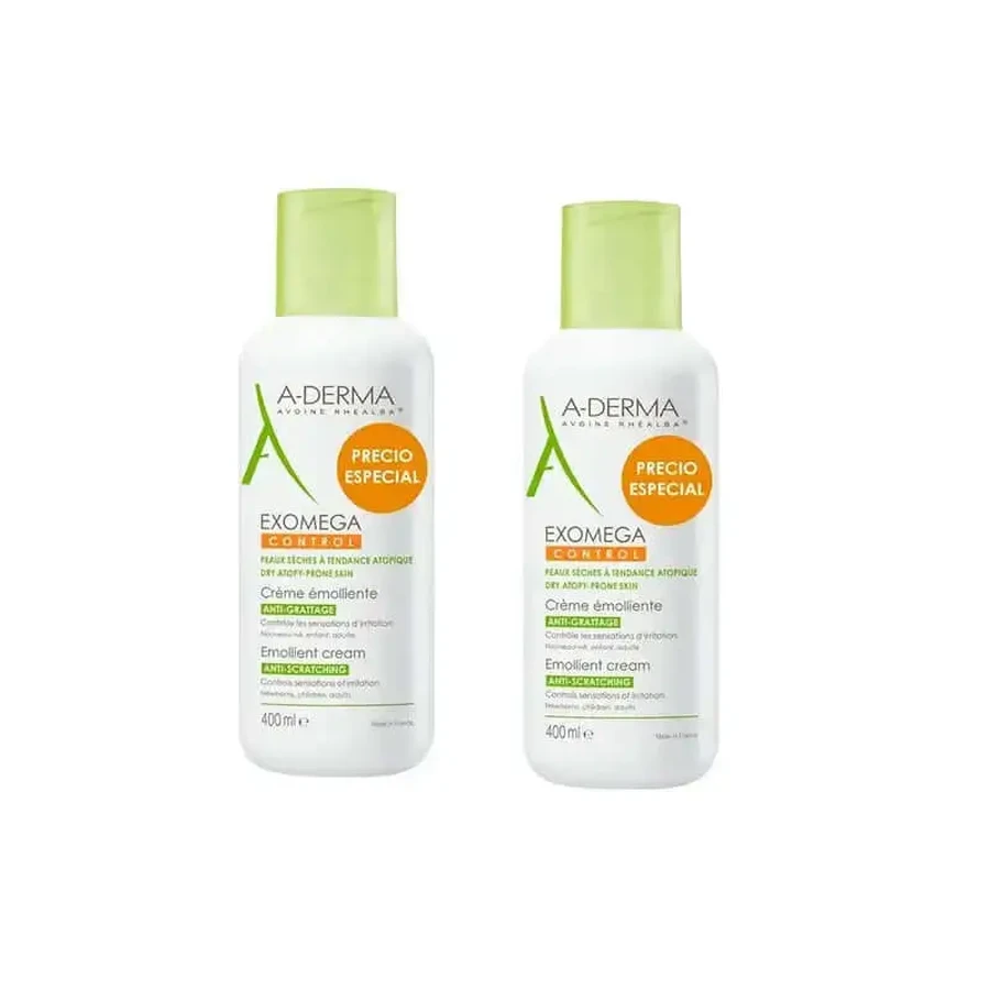Набір кремів A-Derma Exomega, 2X400 мл: ціни та характеристики