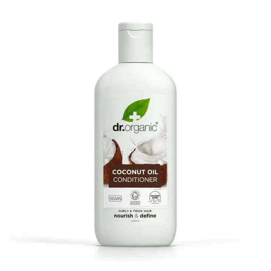 Кондиціонер з кокосовою олією Dr.Organic для густого та кучерявого волосся, 265 мл: ціни та характеристики