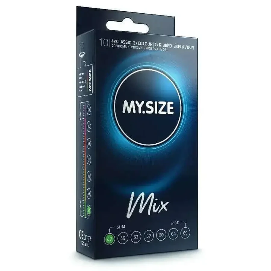 Презервативи My Size Mix 47 мм 10 шт.: ціни та характеристики