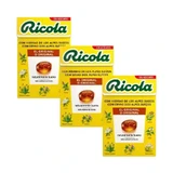 Конфеты RICOLA без сахара с травами и STEVIA Pack 3 x 50 G