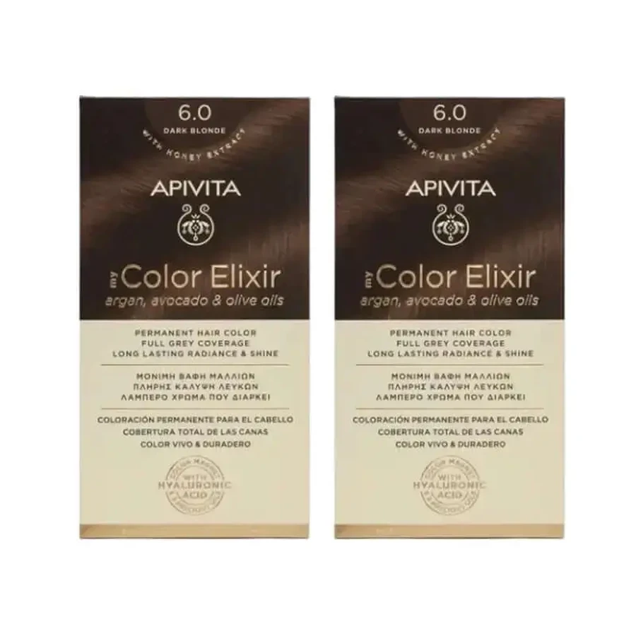 Apivita My Color Elixir My Color Elixir N6.0 Duplo, 2 шт.: цены и характеристики
