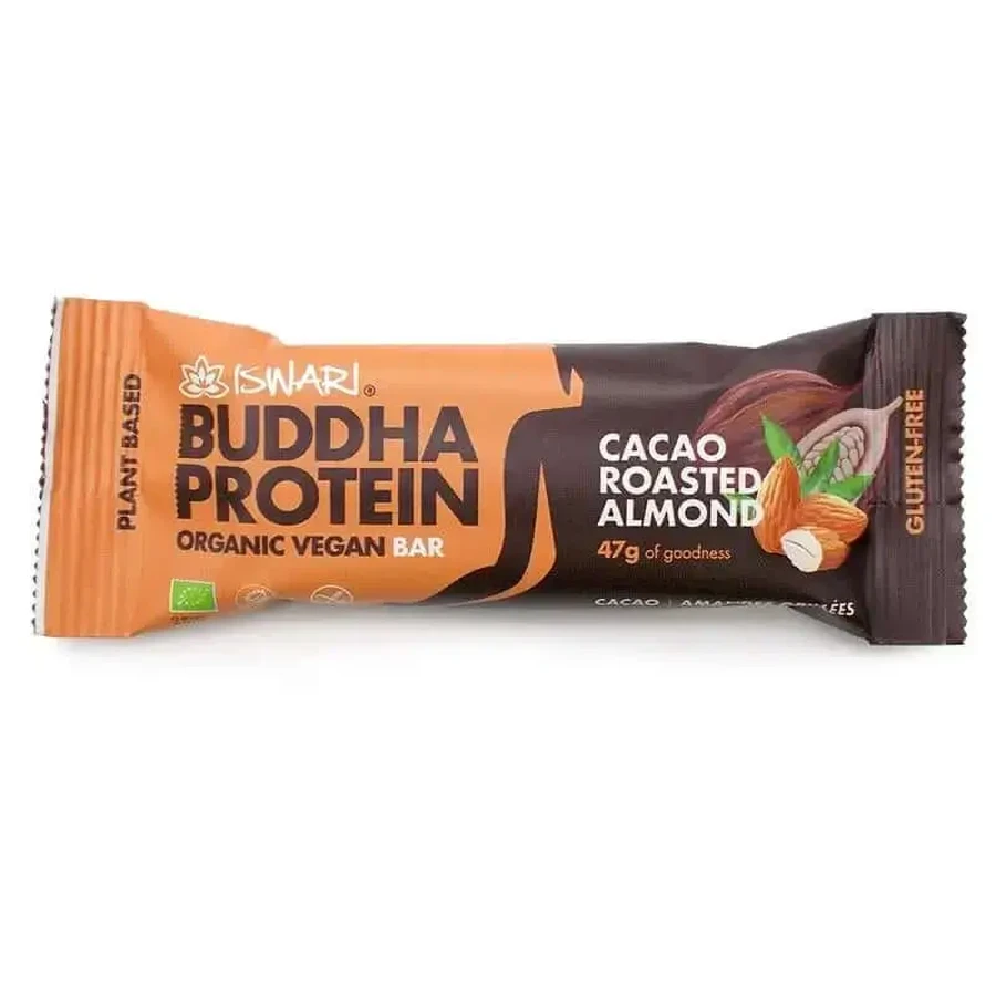 Iswari Buddha Iswari Protein Cocoa Almond Bar, 47 г: цены и характеристики