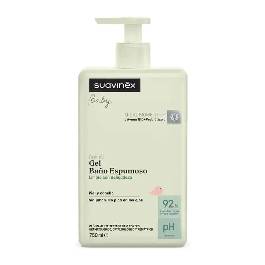 Гель для купания Suavinex Baby Foaming, 750 мл: цены и характеристики