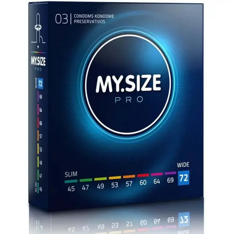 Презервативи My Size Pro 72 мм 3 шт.: ціни та характеристики