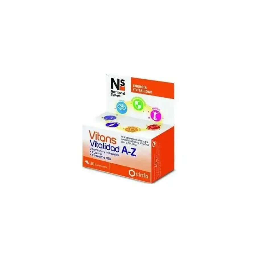 Ns Vitans Vitality A-Z 100 таблеток: ціни та характеристики