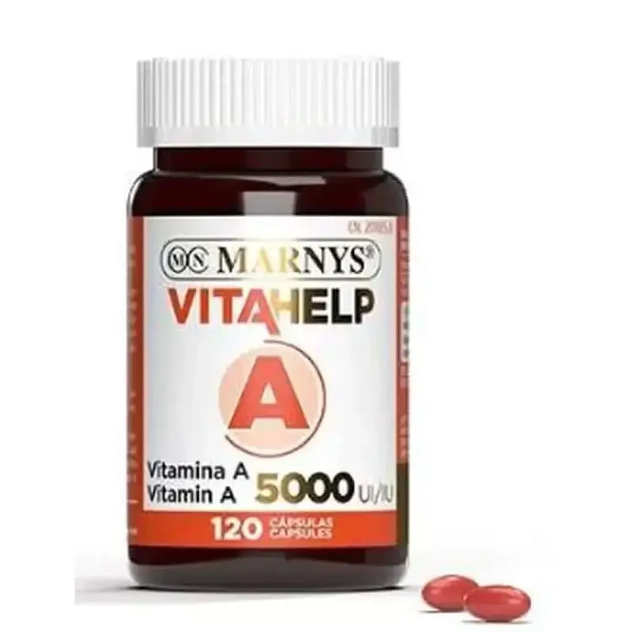 Marnys Vitahelp Вітамін А 5000Ui 120 капсул: ціни та характеристики