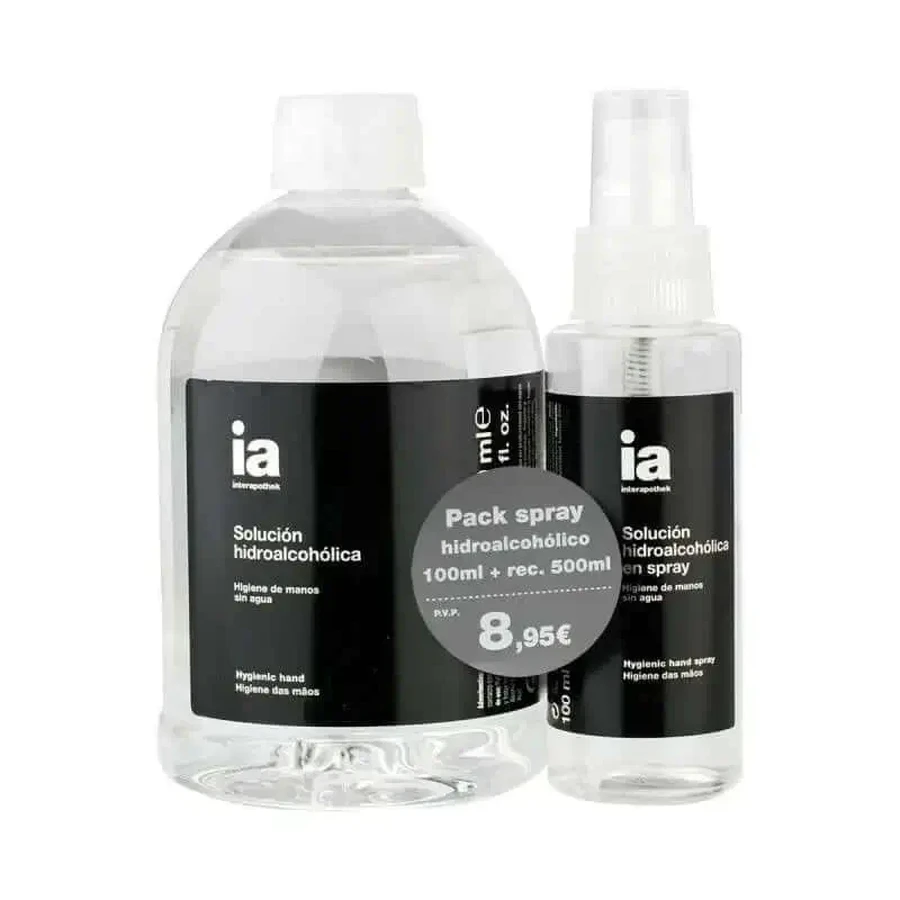 Interapothek Hydro Spray 100 Ml + 500 Ml Refill: цены и характеристики