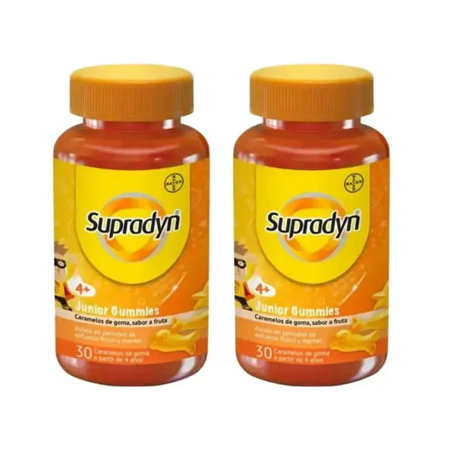 Supradyn Junior Gummies, 2X30 жевательных резинок: цены и характеристики