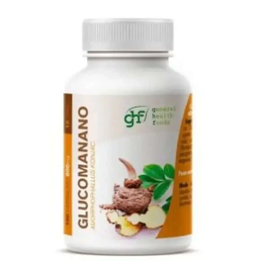 Глюкоманнан Ghf 600Mg. 100 капсул: ціни та характеристики
