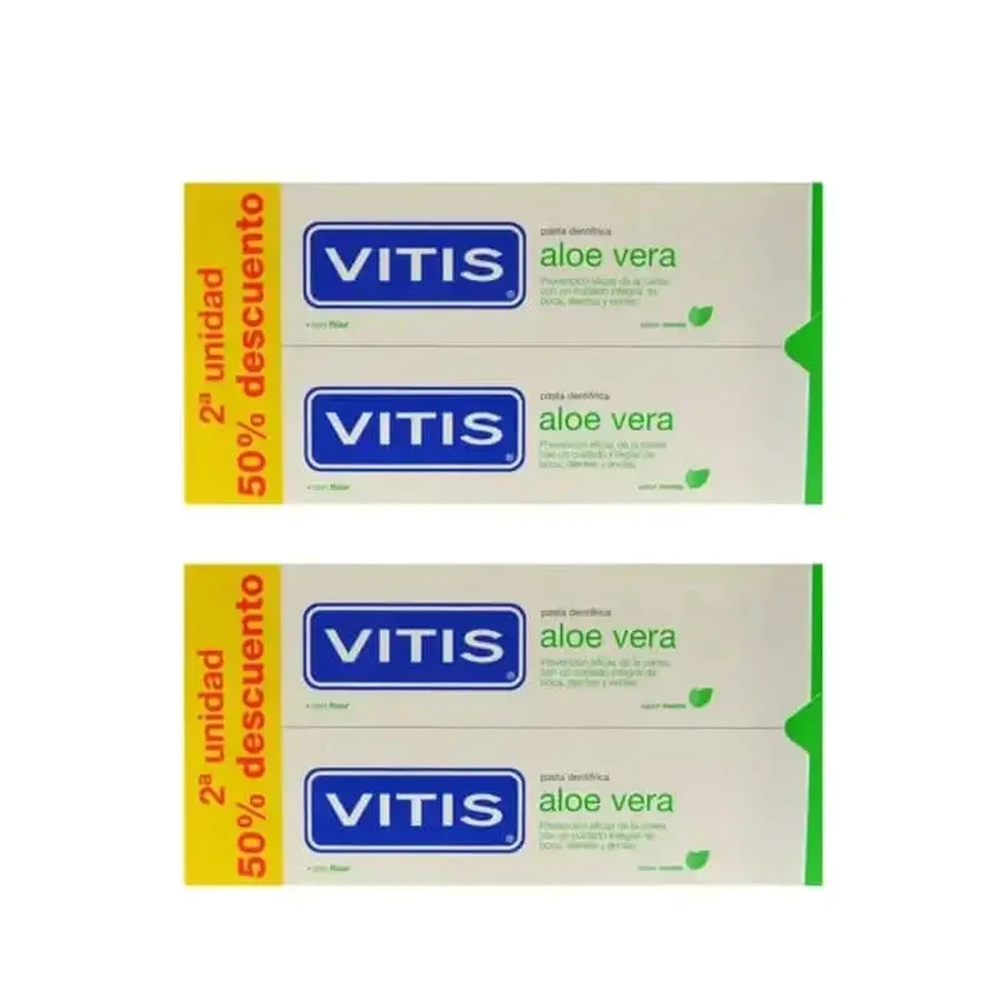 Зубна паста Vitis Aloe Vera, 4 упаковки по 150 мл: ціни та характеристики