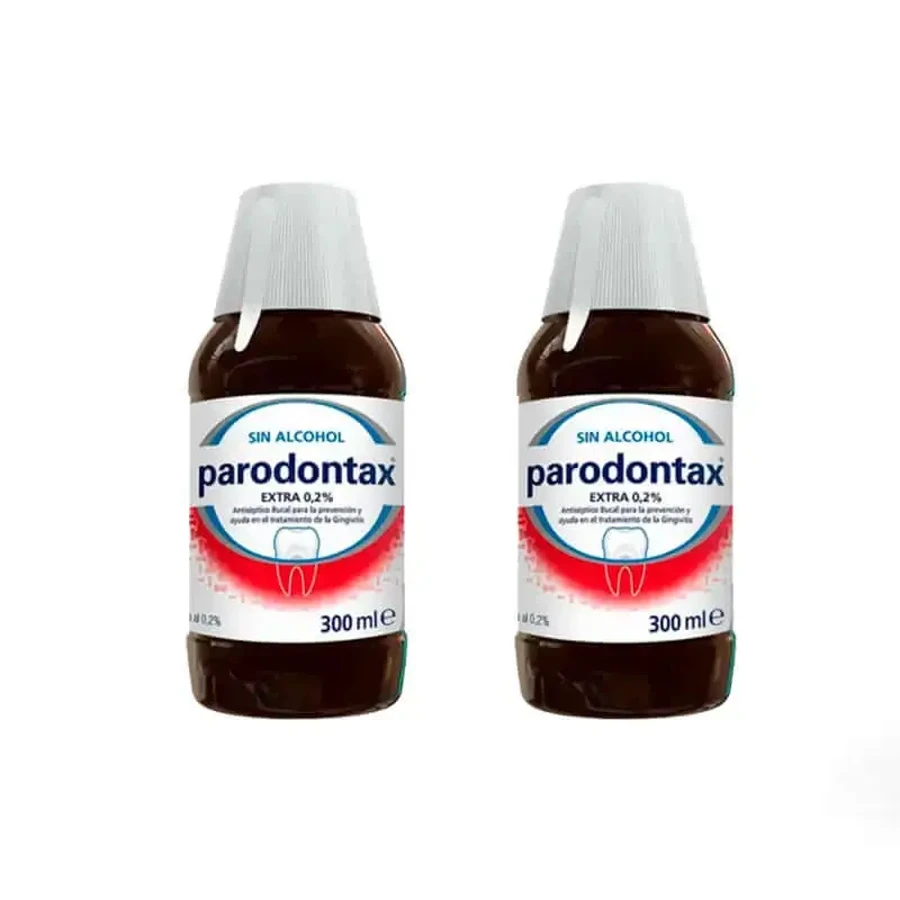 Ополіскувач для порожнини рота Parodontax Extra Care Gum Care Pack 2 x 300 мл: ціни та характеристики