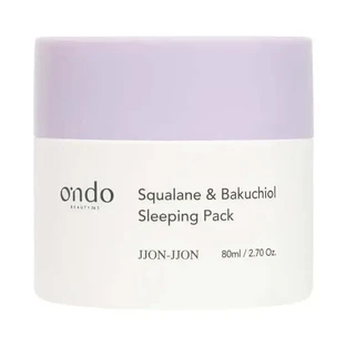 Ondo Beauty 36.5 Squalane & Bakuchiol Jjon-Jjon Sleeping Pack, 80 мл