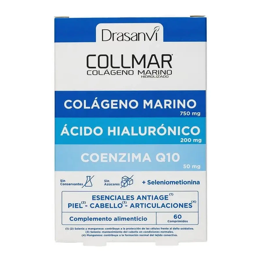 Drasanvi Collmar Anti-Ageing Essentials для волосся, шкіри та нігтів, 60 таблеток: ціни та характеристики