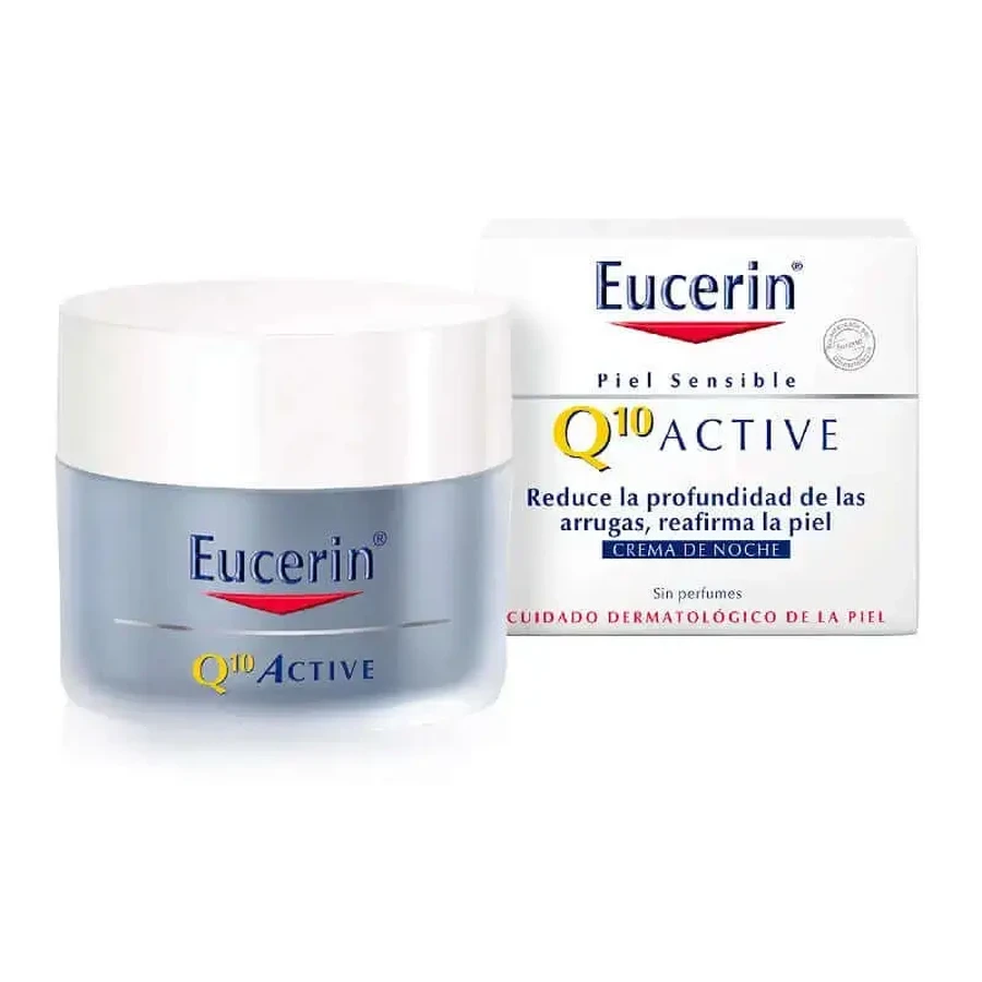 Активний нічний крем Eucerin Q10 50 мл: ціни та характеристики