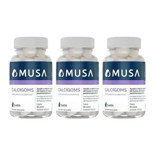 Муса Кальцигомс Gummies Clacio, 3 x 30 капсул