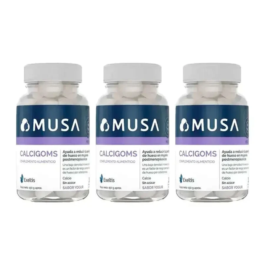 Муса Кальцигомс Gummies Clacio, 3 x 30 капсул: ціни та характеристики