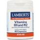 Lamberts Вітамін D3 1000 МО + К2 90 мкг 60 капсул
